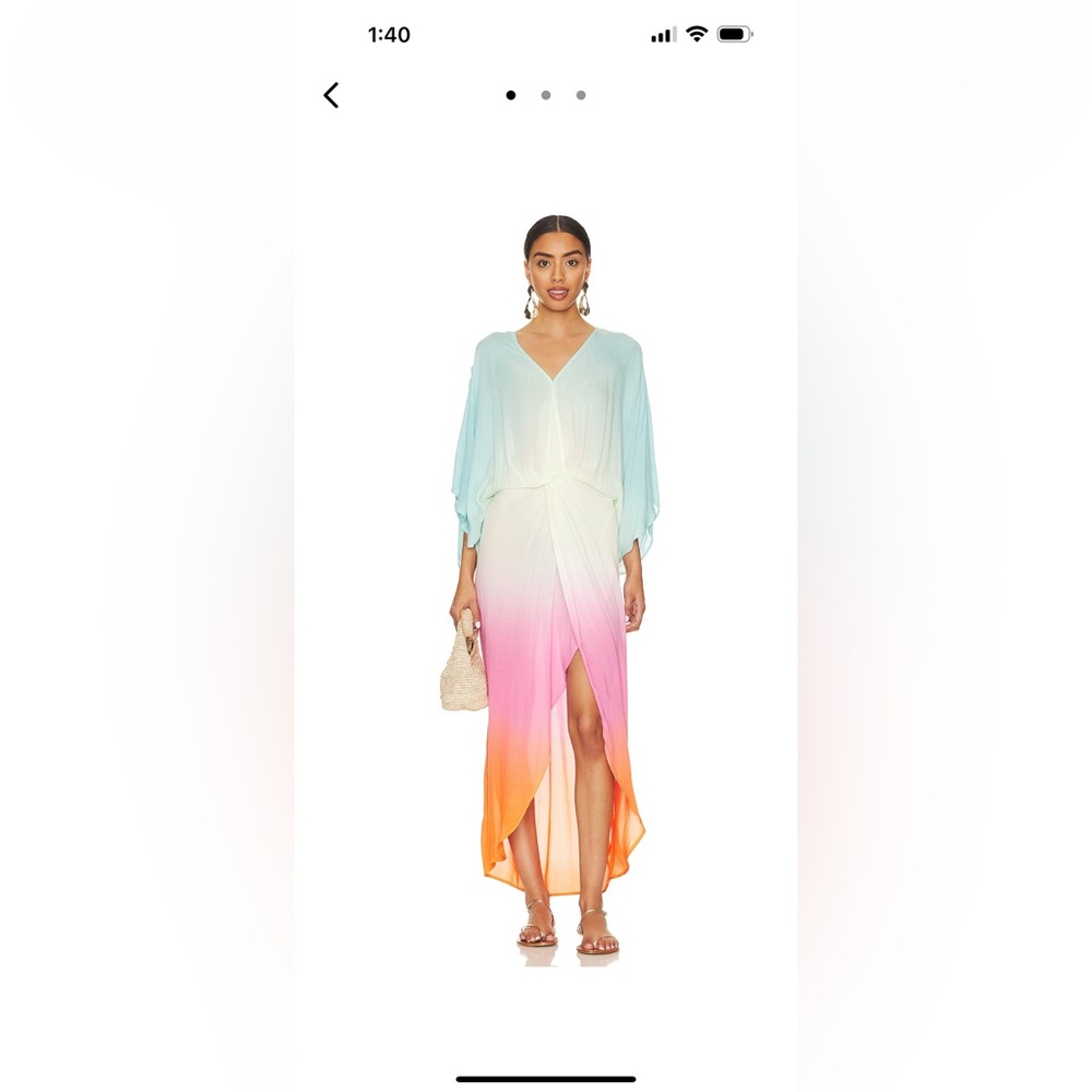 Sold Out! Siren Maxi Dress in Island Ombré